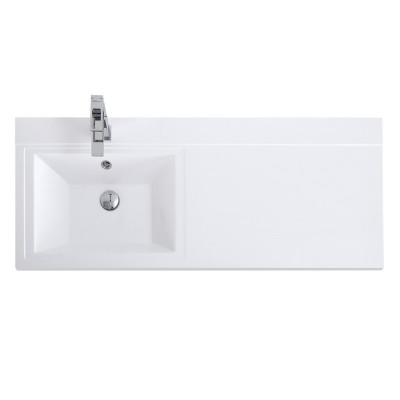 Раковина BelBagno 120,3х48,2 встраиваемая, левая BB1200/480-LV-MR-L