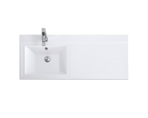 Раковина BelBagno 120,3х48,2 встраиваемая, левая BB1200/480-LV-MR-L