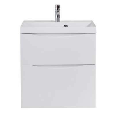 Тумба под раковину BelBagno Marino MARINO-H60-600-2C-SO-BL-P подвесная, Bianco Lucido