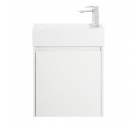 Тумба под раковину BelBagno Kraft Mini KRAFT MINI-500/260-1A-SO-BO-L подвесная, левая Bianco Opaco