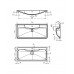 Раковина BelBagno 100x45,5 встраиваемая BB1000/455-LV-MR-ALR