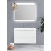 Тумба под раковину BelBagno Albano ALBANO-CER-800-2C-SO-BL подвесная, Bianco Lucido