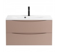 Тумба под раковину BelBagno Marino MARINO-900-2C-SO-CL-P подвесная, Cappuccino Lucido