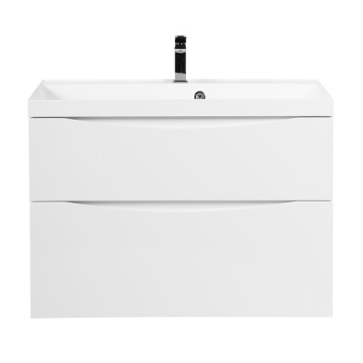 Тумба под раковину BelBagno Marino MARINO-H60-800-2C-SO-BL-P подвесная, Bianco Lucido