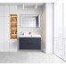 Зеркало BelBagno Kraft 108,5х68,5 SPC-KRAFT-1085-685-TCH-WARM-NERO с сенсором и подогревом, в алюминиевой раме