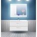 Зеркало BelBagno 1000x800 SPC-GRT-1000-800-LED-TCH-RAD с сенсором, Bluetooth-модулем, динамиками, цифровым термометром