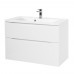 Тумба под раковину BelBagno Marino MARINO-H60-800-2C-SO-BL-P подвесная, Bianco Lucido