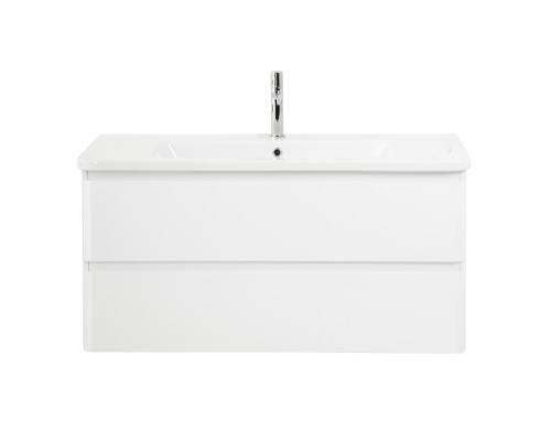 Тумба под раковину BelBagno Albano ALBANO-CER-1050-2C-SO-BL подвесная, Bianco Lucido