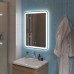 Зеркало BelBagno 600х800 SPC-MAR-600-800-LED-TCH-SND с сенсором, голосовым управлением и подогревом