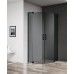 Душевой уголок Cezares Slider 900-1000x900-1000x1950 SLIDER-R-2-90/100-GRIGIO-NERO профиль черный/матовый, стекло серое