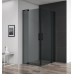 Душевой уголок Cezares Slider 800-900x1000-1100x1950 SLIDER-AH-2-80/90-100/110-GRIGIO-NERO профиль черный/матовый, стекло серое