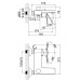 Смеситель D&K Rhein Lessing DA1323201 для ванны и душа