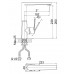 Смеситель D&K Rhein Lessing DA1322401 для кухонной мойки