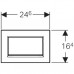 Кнопка смыва Geberit Sigma 30 115.893.KX.1 нержавеющая сталь