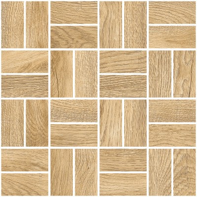 Мозаика Grasaro Italian Wood 24,5х24,5 Honey G-251/SR/m12/245x245x10