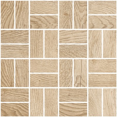 Мозаика Grasaro Italian Wood 24,5х24,5 Beige G-250/SR/m12/245x245x10