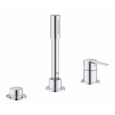 Смеситель Grohe Lineare New 19965001 для ванны на 3 отверстия