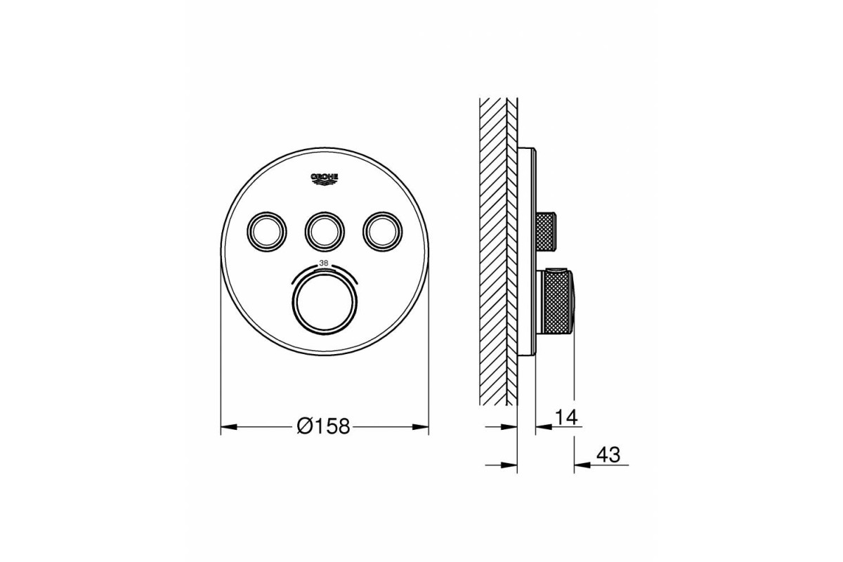 Grohe SMARTCONTROL 29121000