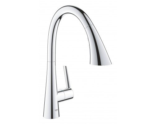 Смеситель Grohe Zedra 32294002 для кухонной мойки с вытяжным изливом, хром