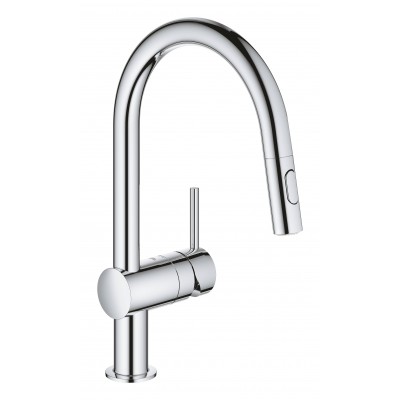 Смеситель Grohe Minta 32321002 для кухонной мойки с вытяжной лейкой