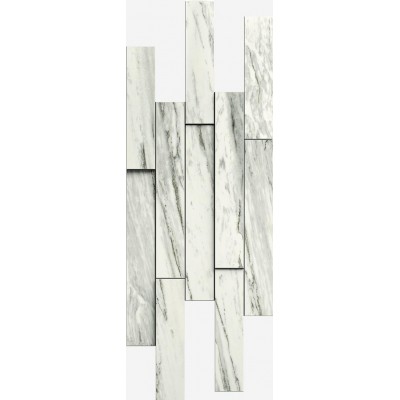 Декор Italon Skyfall Bianco Brick 3D 28х78 620110000104