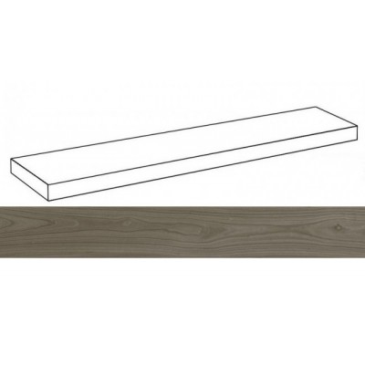 Ступень Italon Room Grey Wood угл.левая 33х120 620070001249