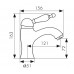 Смеситель Kaiser Vincent 31111-1 для раковины, бронза