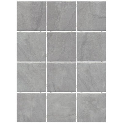 Мозаика Kerama Marazzi Дегре полотно 29,8х39,8 из 12 частей 9,8х9,8 серый 1299H