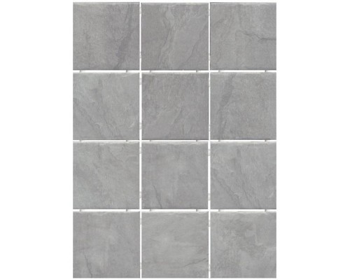 Мозаика Kerama Marazzi Дегре полотно 29,8х39,8 из 12 частей 9,8х9,8 серый 1299H