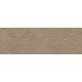 Керамическая плитка Kerama Marazzi Ламбро 40x120 коричневый обрезной структура 14039R