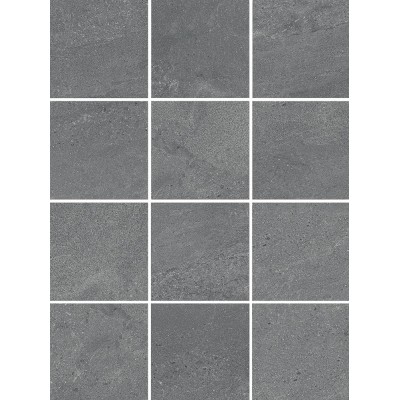 Мозаика Kerama Marazzi Матрикс полотно 29,8х39,8 из 12 частей 9,8х9,8 серый тёмный 1321H