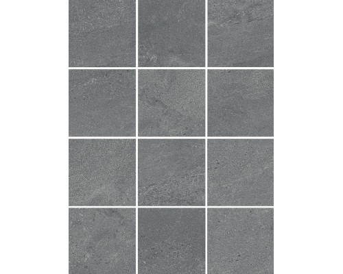 Мозаика Kerama Marazzi Матрикс полотно 29,8х39,8 из 12 частей 9,8х9,8 серый тёмный 1321H