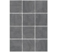 Мозаика Kerama Marazzi Дегре полотно 29,8х39,8 из 12 частей 9,8х9,8 серый тёмный 1300H