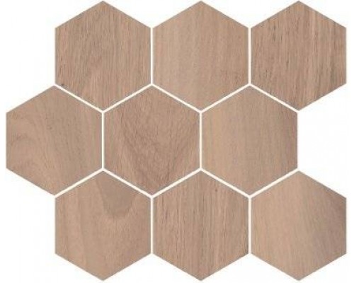 Мозаика Kerama Marazzi Монруж полотно 37х31 из 9 частей 12х10,4 капучино светлый SG1000N