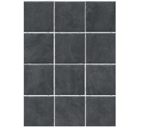 Мозаика Kerama Marazzi Дегре полотно 29,8х39,8 из 12 частей 9,8х9,8 чёрный 1301H