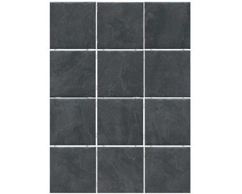 Мозаика Kerama Marazzi Дегре полотно 29,8х39,8 из 12 частей 9,8х9,8 чёрный 1301H