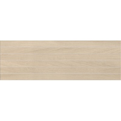 Керамическая плитка Kerama Marazzi Семпионе 30x89,5 бежевый структура обрезной 13093R