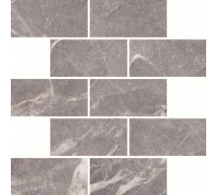 Мозаика Kerranova Marble Trend 30,7х30,7 Silver River K-1006/MR/m13/307x307x10