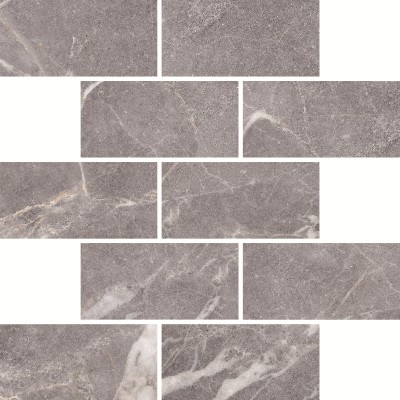 Мозаика Kerranova Marble Trend 30,7х30,7 Silver River K-1006/MR/m13/307x307x10