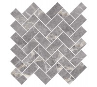 Мозаика Kerranova Marble Trend 28,2х30,3 Silver River K-1006/MR/m06/282x303x10