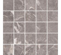 Мозаика Kerranova Marble Trend 30,7х30,7 Silver River K-1006/MR/m14/307x307x10