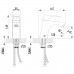 Смеситель Lemark Unit LM4506C для раковины, хром