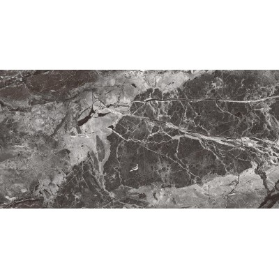 Керамогранит Laparet Kenya Nero 60x120 чёрный полированный