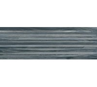 Керамическая плитка Laparet Zen 20x60 полоски чёрный 60034