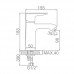 Смеситель Ledeme L1034 для умывальника