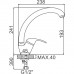 Смеситель Ledeme L4115 для кухонной мойки