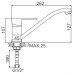 Смеситель Ledeme L4946 для кухонной мойки
