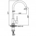Смеситель Ledeme L74998A-3 для кухонной мойки