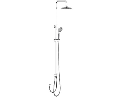 Душевая стойка Milardo Shower Set 3703F24M76 хром