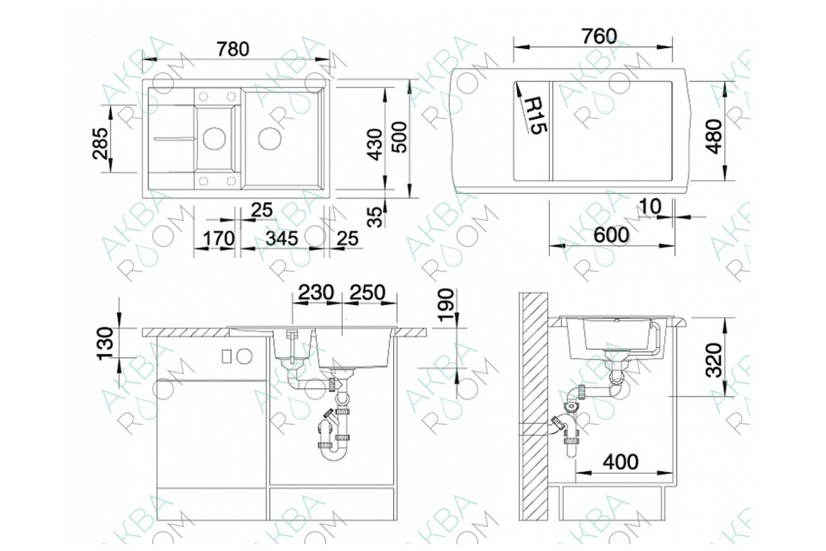 Мойка для кухни blanco metra 6 s compact